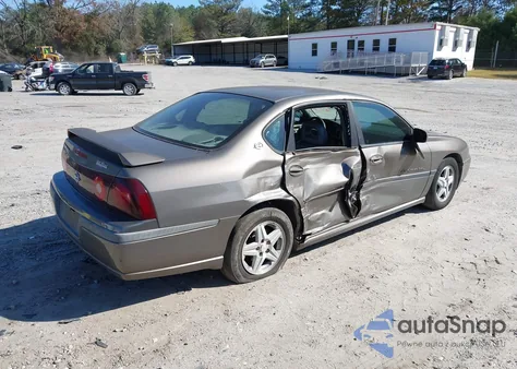 2002 Chevrolet Impala Ls from USA, damaged, VIN 2G1WH55K929207174